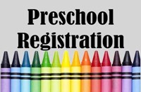 PRESCHOOL REGISTRATION NOW OPEN